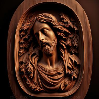 3D model st jesus (STL)